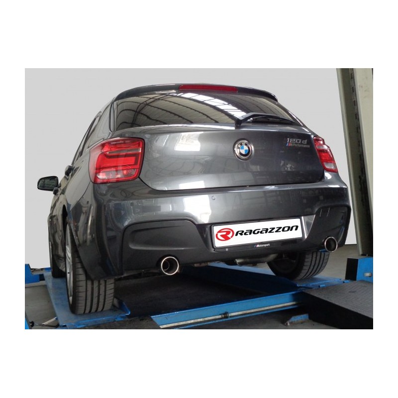 Tubes arrières duplex en inox g/d avec 1 sortie ronde 90 mm - Modifier le pare-chocs d'origine