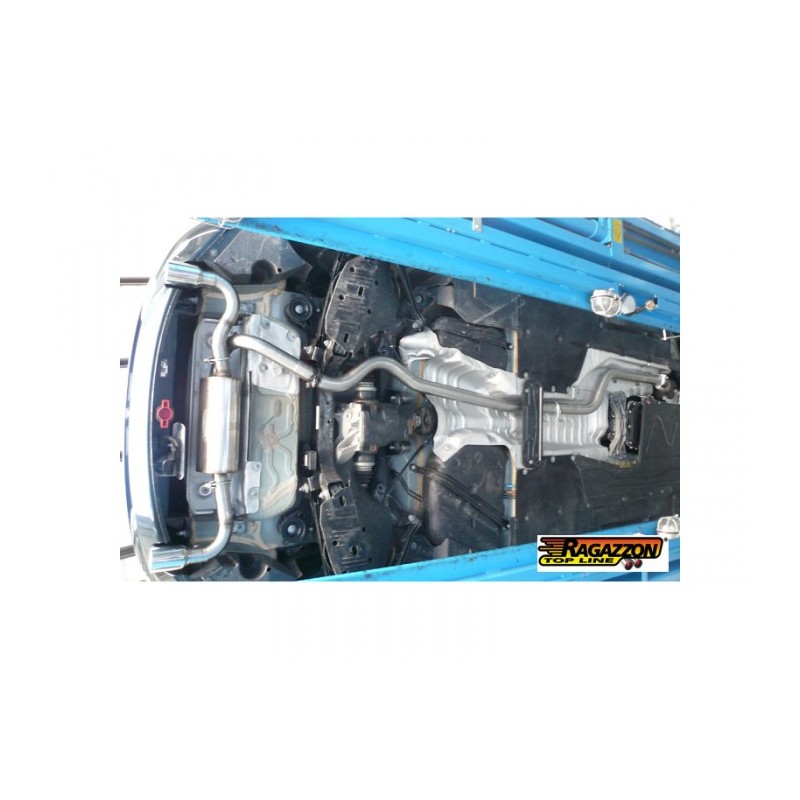 Tube intermédiaire groupe n sans silencieux en inox  