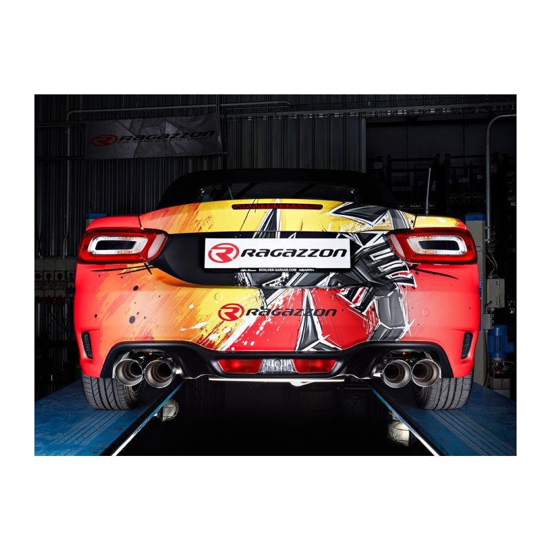 Tube remplacement cat groupe n en inox + Tube antérieur en inox 
 Ligne avec diamètre majoré 70 mm
 Reprogrammation des modul.