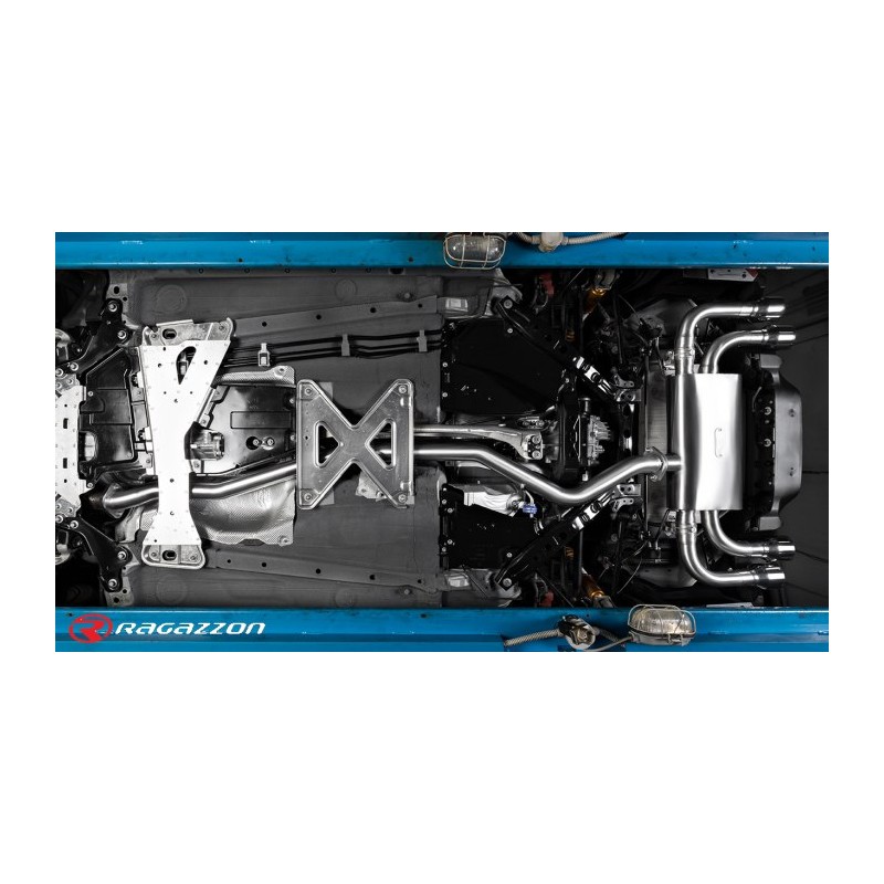 Tube remplacement cat groupe n en inox + Tube antérieur en inox 
 Ligne avec diamètre majoré 70 mm
 Reprogrammation des modul.