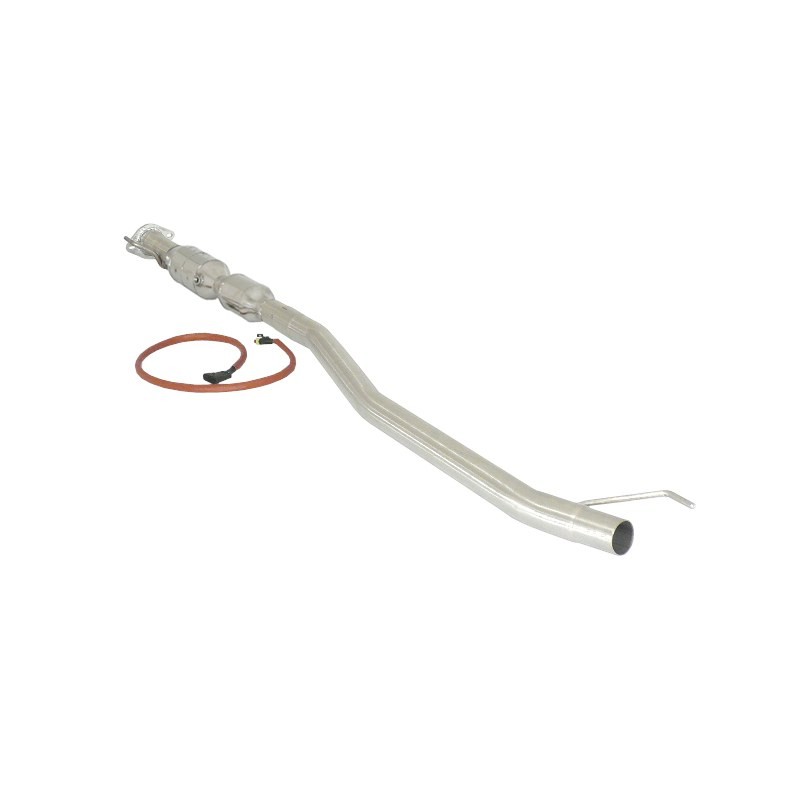 Catalyseur métallique 200cpsi groupe n + Silencieux intermédiaire en inox 
 
 Reprogrammation des modules électroniques néces.