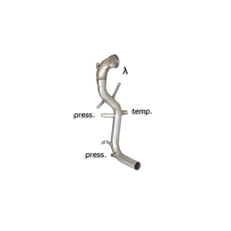 Tube remplacement cat. + tube remplacement filtre à particules groupe n en inox (Euro5)
 
 Reprogrammation des modules électr.