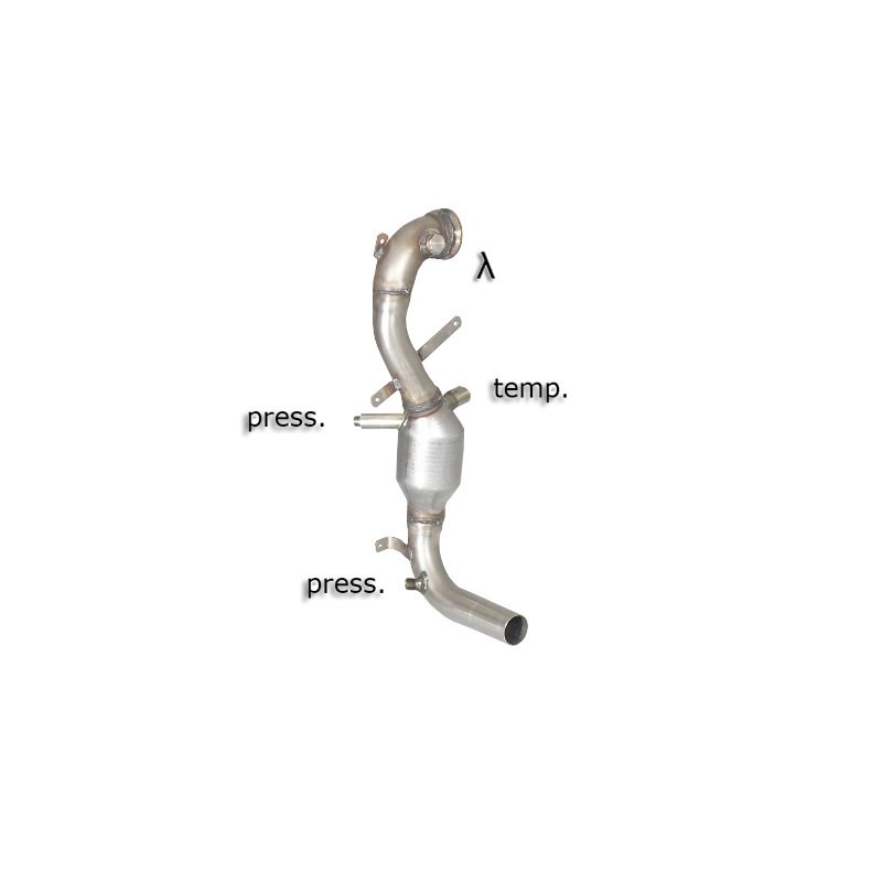 Catalyseur group n + tube remplacement filtre à particules groupe n en inox (Euro5)
 
 Reprogrammation des modules électroniq.