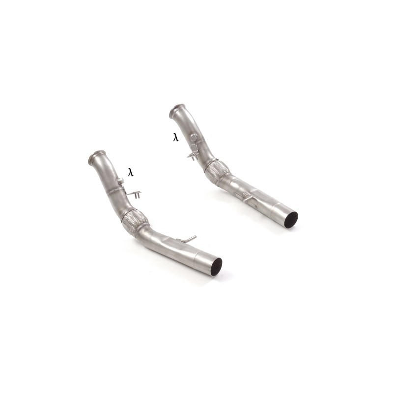 Tube remplacement cat groupe n en inox   
 Ligne avec diamètre majoré 76 mm
 Reprogrammation des modules électroniques nécess.