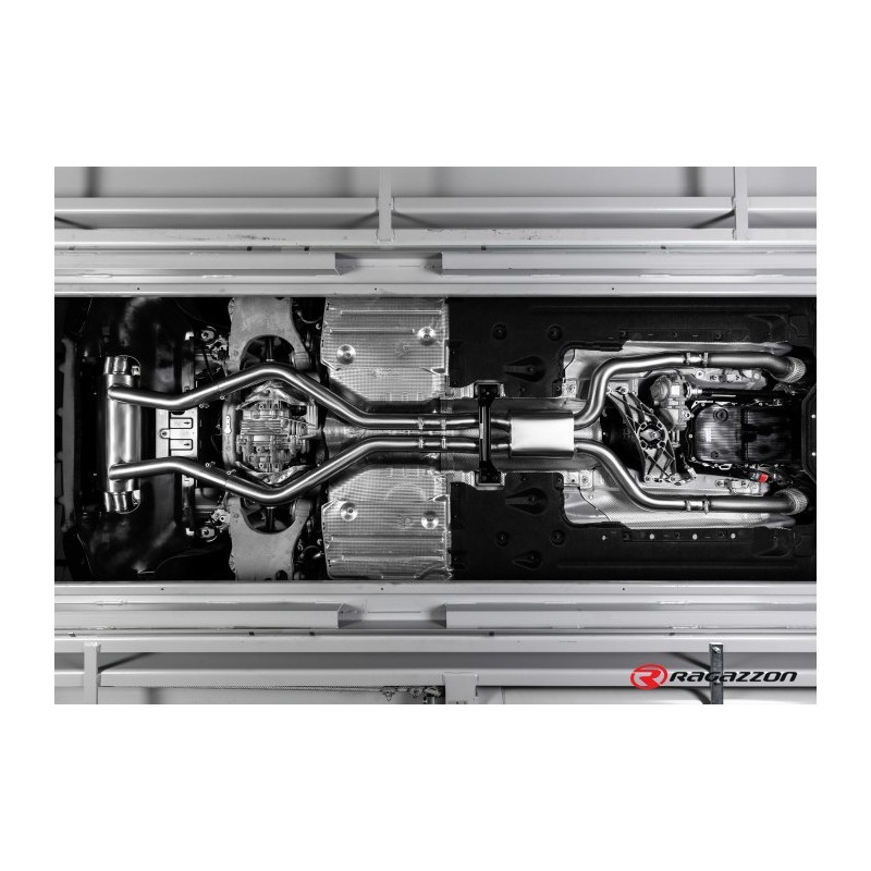 Tube remplacement cat groupe n en inox   
 Ligne avec diamètre majoré 76 mm
 Reprogrammation des modules électroniques nécess.