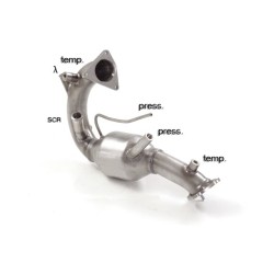 Catalyseur group n + tube remplacement filtre à particules groupe n en inox   
 Seulement par version avec SCR / AdBlue
 Repr.