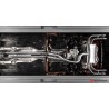 Tube intermédiaire groupe n sans silencieux en inox + Silencieux arrière duplex en inox g/d avec 2 sorties rondes Sport Line . Tube intermédiaire groupe n sans silencieux en inox + Silencieux arrière duplex en inox g/d avec 2 sorties rondes Sport Line .