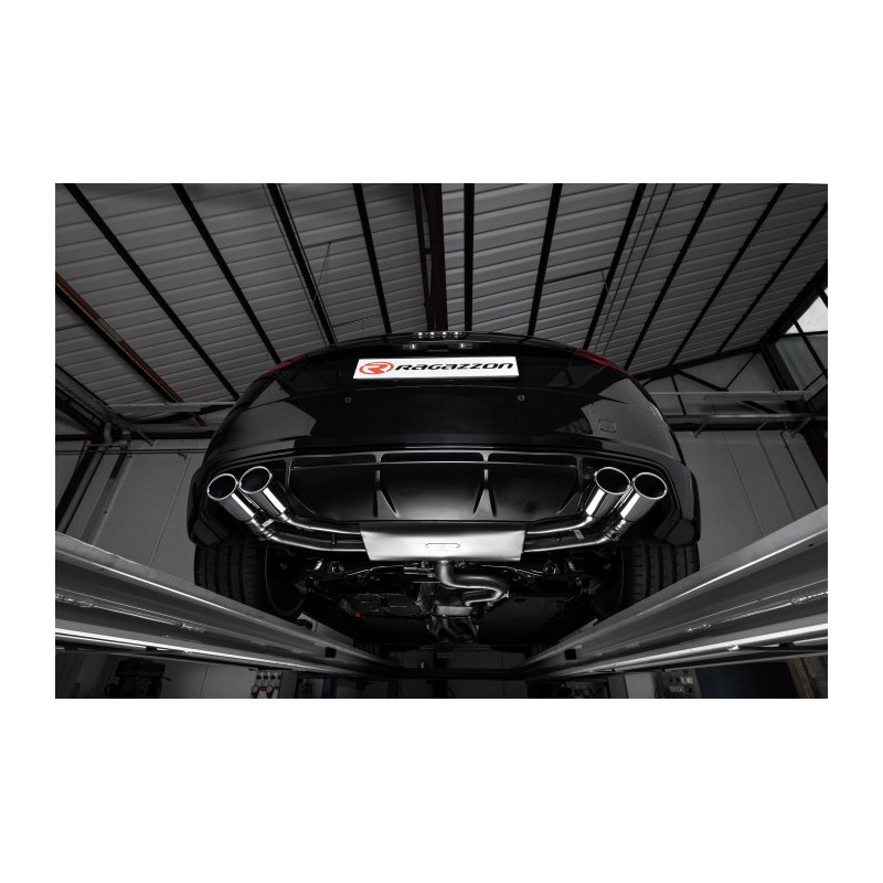 Tube remplacement cat groupe n en inox   
 Ligne avec diamètre majoré 76 mm
 Reprogrammation des modules électroniques nécess.