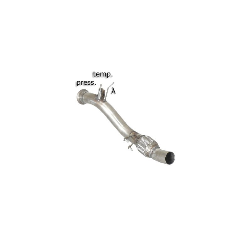 Tube remplacement cat. + tube remplacement filtre à particules groupe n en inox
 
 Reprogrammation des modules électroniques .