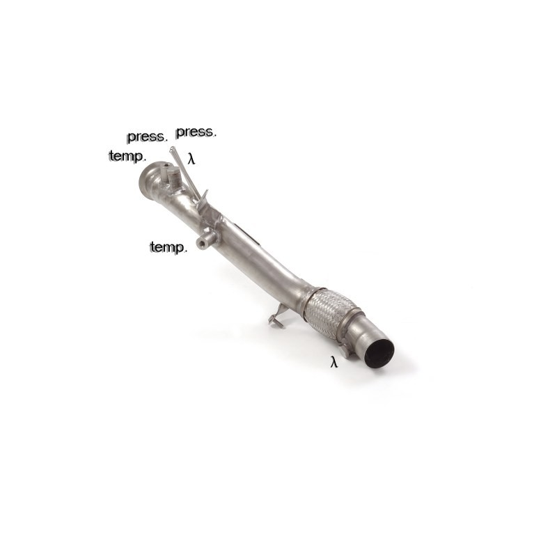 Tube remplacement cat. + tube remplacement filtre à particules groupe n en inox   
 
 Reprogrammation des modules électroniqu.