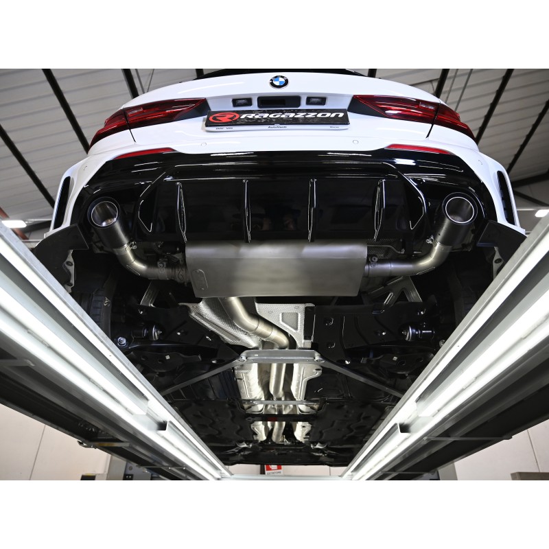 Tube remplacement 2ème cat groupe n en inox  
 Ligne avec diamètre majoré 76 mm
 Reprogrammation des modules électroniques né.