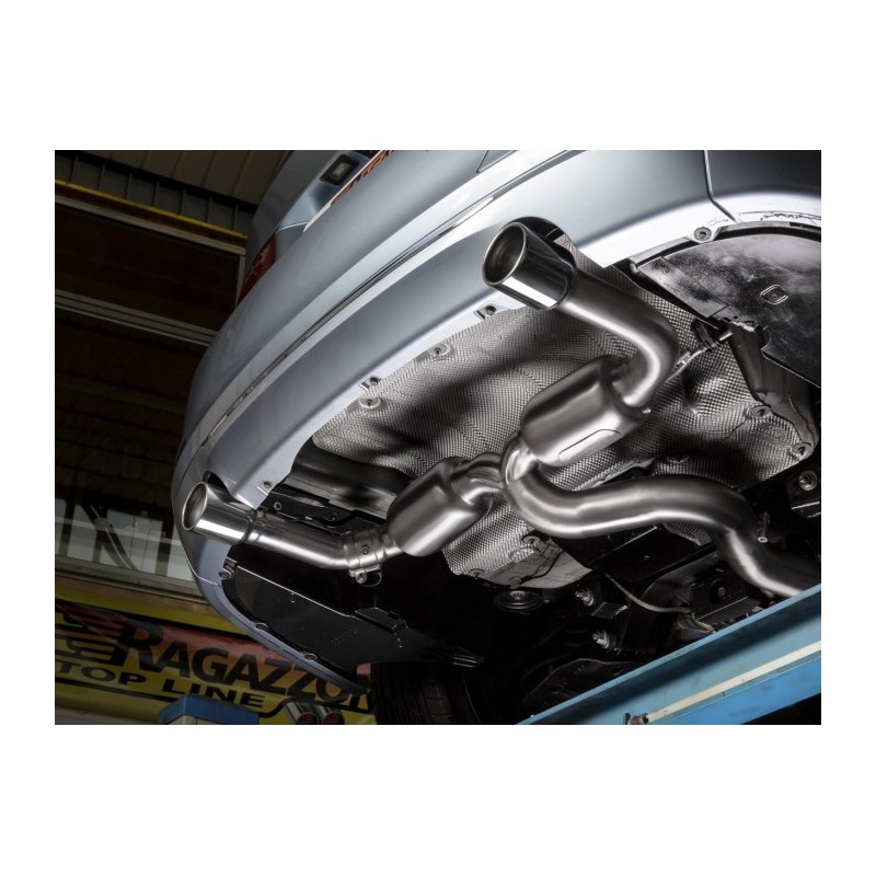 Tube intermédiaire groupe n sans silencieux en inox