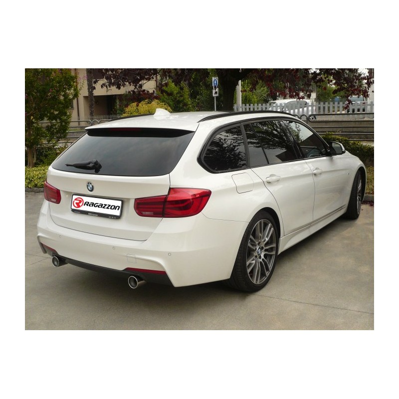 Silencieux arrière duplex en inox g/d avec sortie ronde 90 mm 
 
 Pas compatible avec les voitures avec Ad-Blue