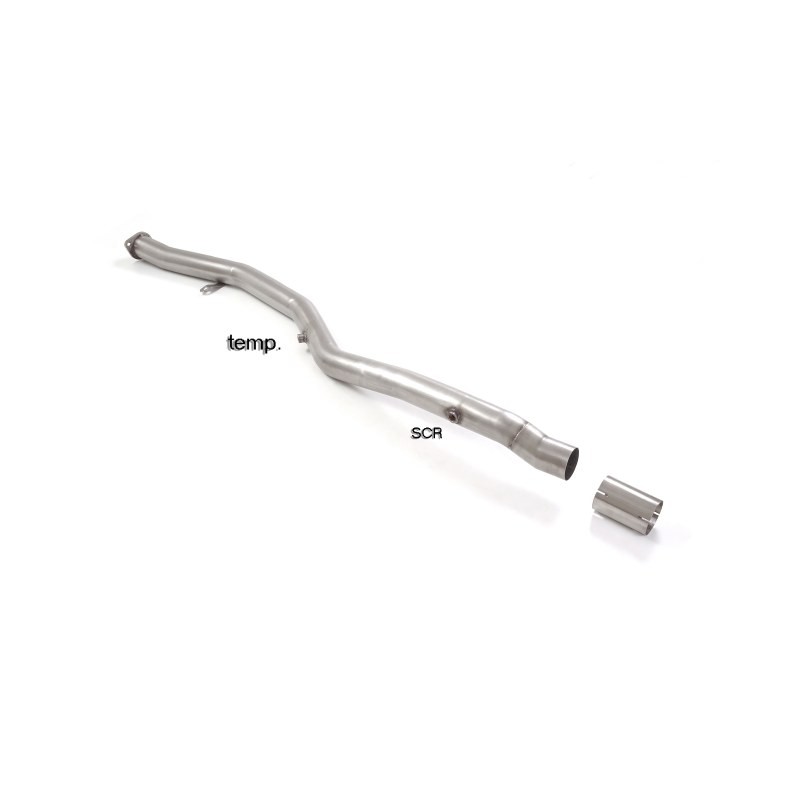 Tube remplacement filtre SCR groupe n en inox  
 
 Reprogrammation des modules électroniques nécessaire