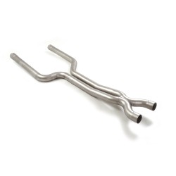 Tube remplacement 2ème cat groupe n en inox + Tube intermédiaire en inox 