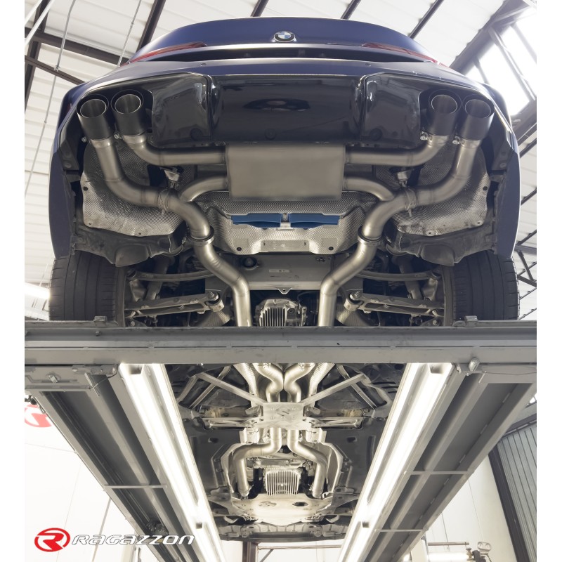 Tube remplacement 2ème cat groupe n en inox + Tube intermédiaire en inox 