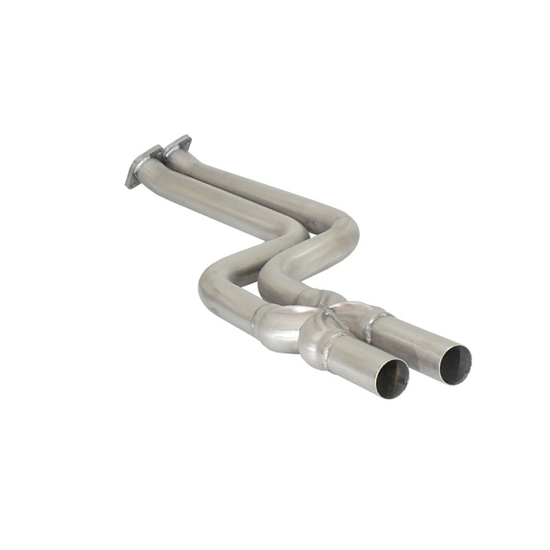 Tube intermédiaire groupe n sans silencieux en inox