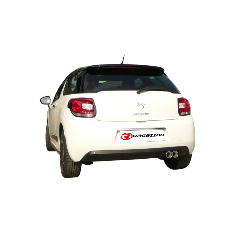 Tube antérieur en inox avec flexible - Ligne avec diamètre majoré 60 mm