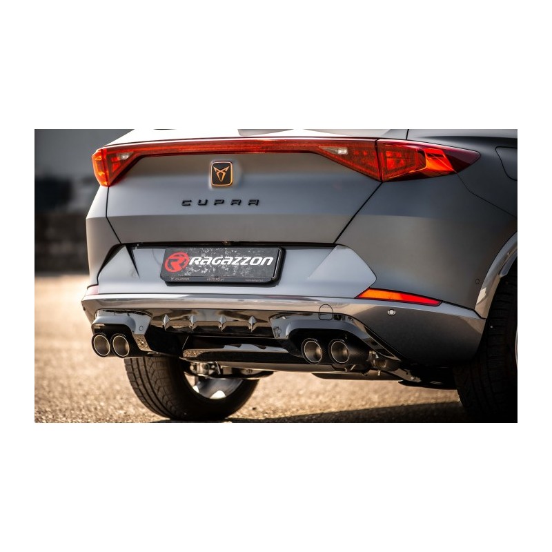 Tube intermédiaire groupe n sans silencieux en inox  
 Ligne avec diamètre majoré 76 mm