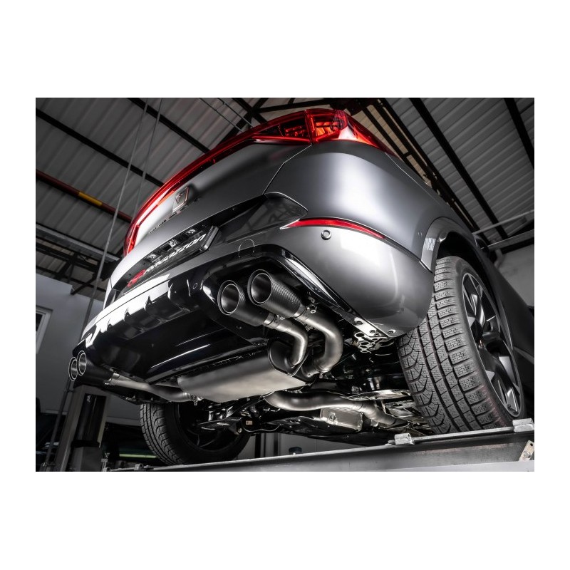 Tube intermédiaire groupe n sans silencieux en inox  
 Ligne avec diamètre majoré 76 mm