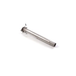 Tube remplacement cat groupe n en inox   