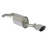 Silencieux arrière en inox avec 1 sortie ovale Sport Line 135x90 mm Silencieux arrière en inox avec 1 sortie ovale Sport Line 135x90 mm
