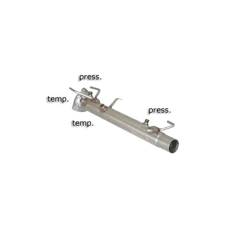 Tube remplacement filtre à particules groupe n en inox
 
 Reprogrammation des modules électroniques nécessaire