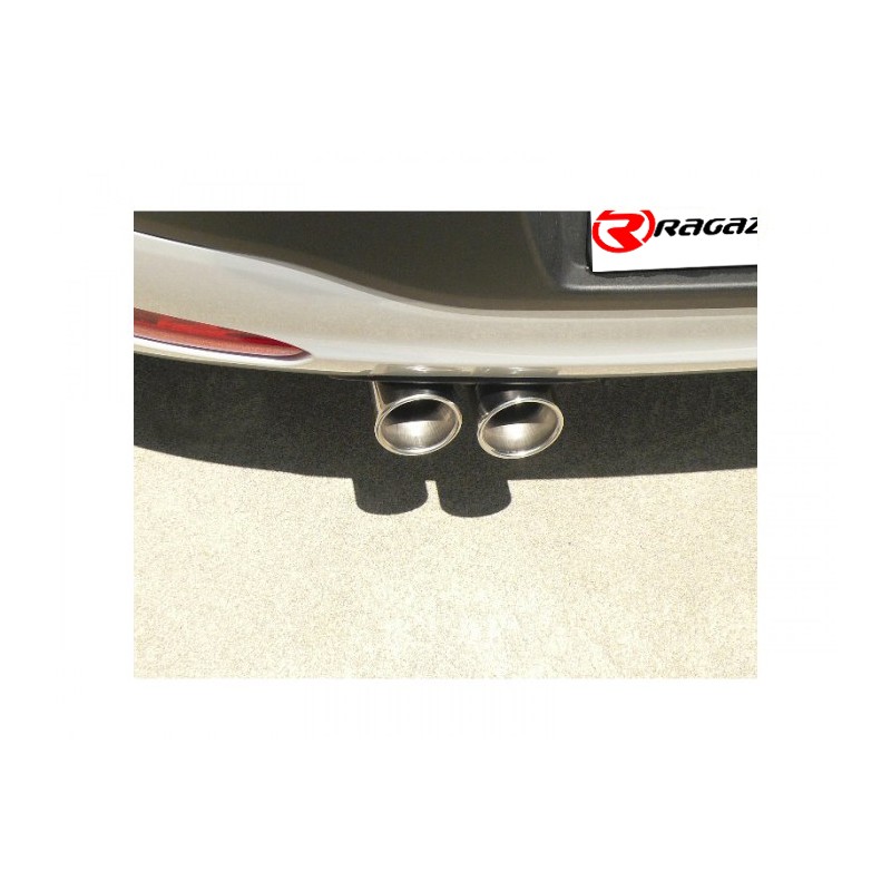 Tube antérieur en inox avec flexible - Ligne avec diamètre majoré 60 mm