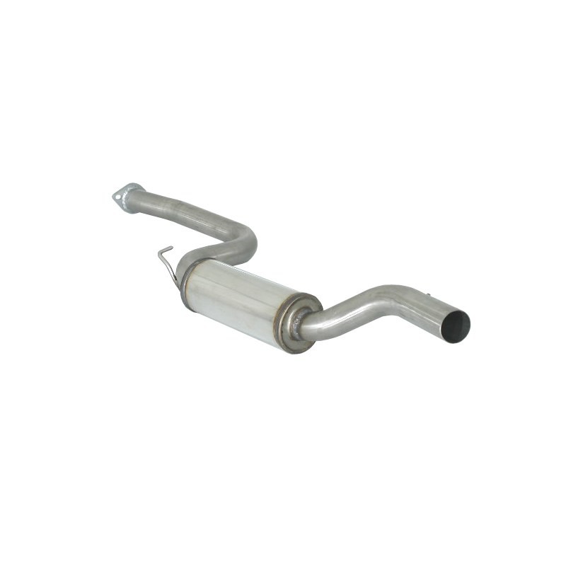 Silencieux intermédiaire en inox - Ligne avec diamètre majoréé 70 mm