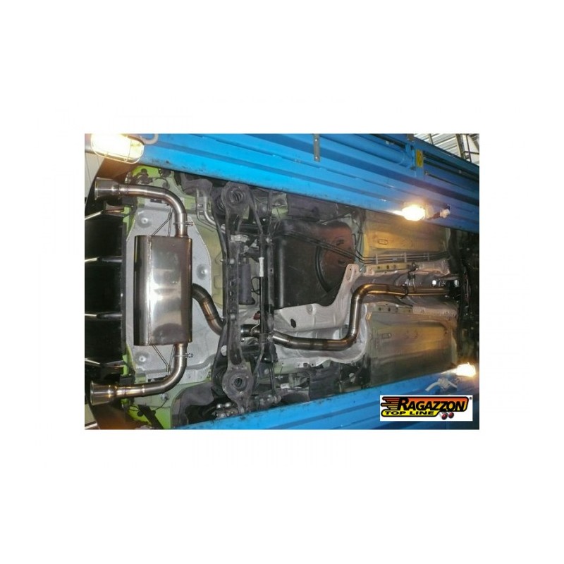 Tube remplacement cat groupe n en inox - Ligne avec diamètre majoré 76 mm
 
 Reprogrammation des modules électroniques nécess.