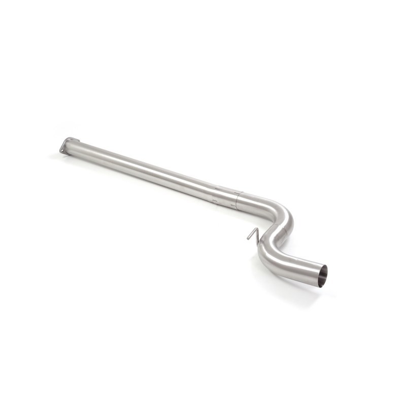 Tube intermédiaire groupe n sans silencieux en inox  
 Ligne avec diamètre majoré 76 mm