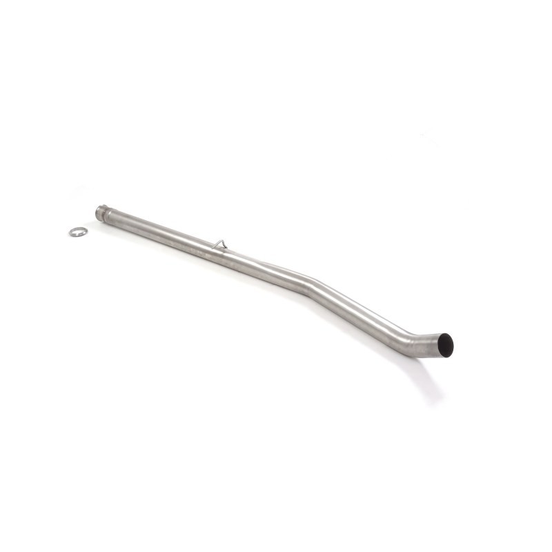 Tube intermédiaire groupe n sans silencieux en inox  
 Ligne avec diamètre majoré 76 mm