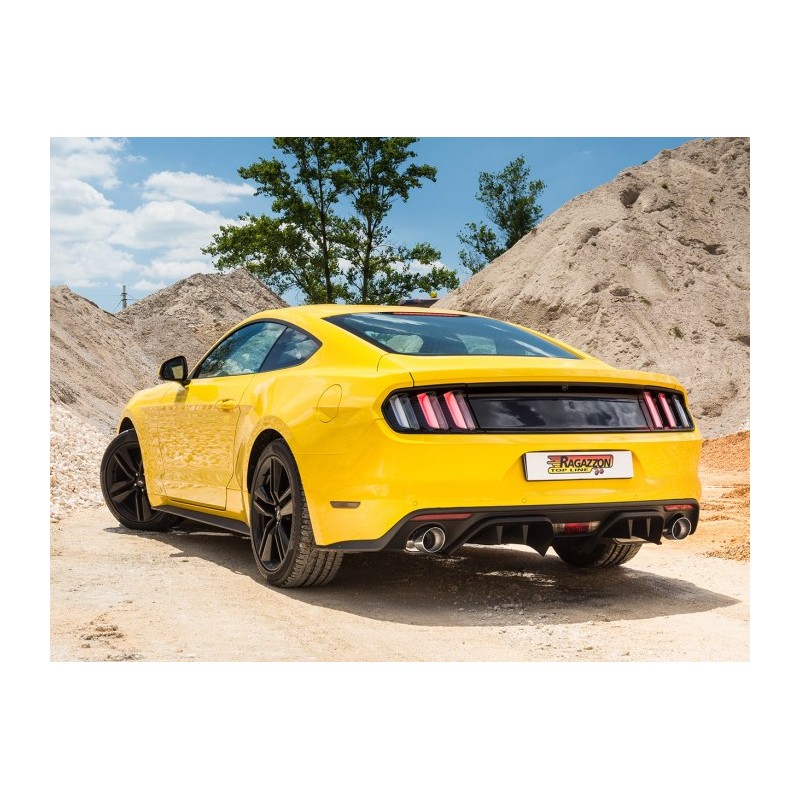 Silencieux arrière duplex en inox g/d avec sortie ronde Carbon Racing 102 mm
 Ligne avec diamètre majoré 70 mm