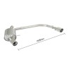 Silencieux arrière duplex en inox g/d avec sorties rondes Sport Line 90 mm - Modifier le pare-chocs d'origine Silencieux arrière duplex en inox g/d avec sorties rondes Sport Line 90 mm - Modifier le pare-chocs d'origine