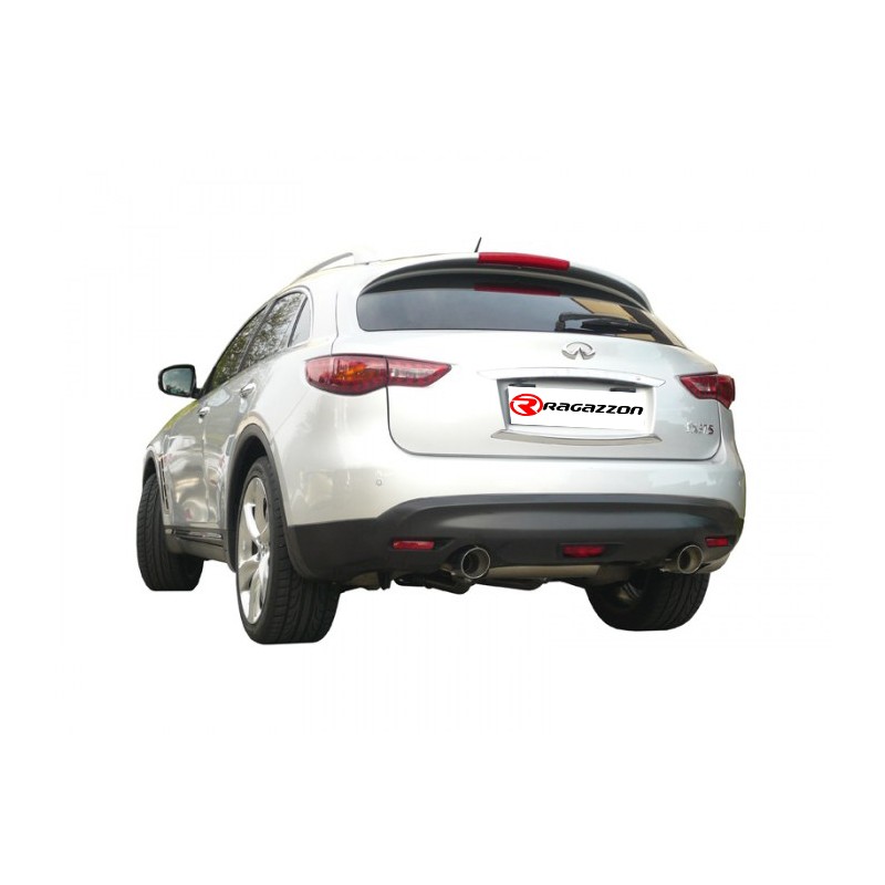 Tube intermédiaire groupe n sans silencieux en inox