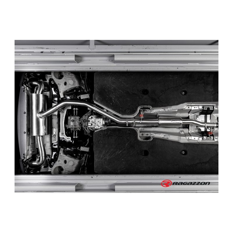 Silencieux intermédiaire en inox  