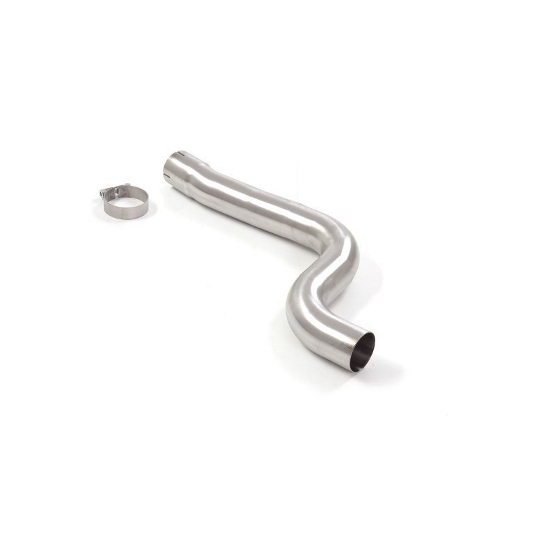 Tube antérieur en inox  
 Ligne avec diamètre majoré 70 mm