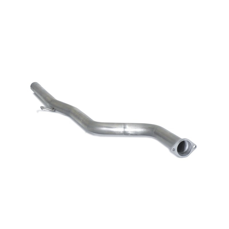 Tube intermédiaire groupe n sans silencieux en inox