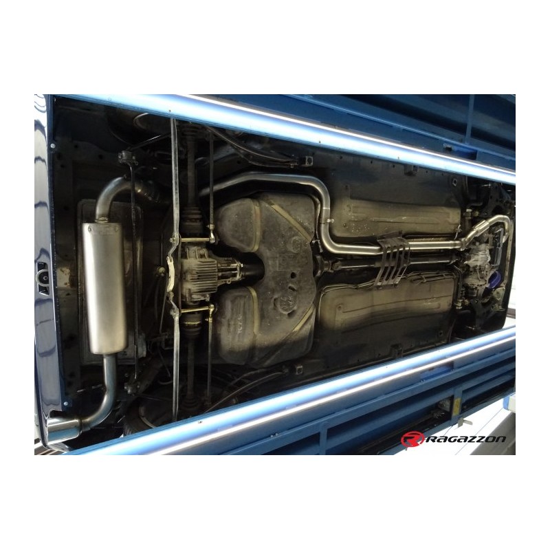 Tube intermédiaire groupe n sans silencieux en inox  