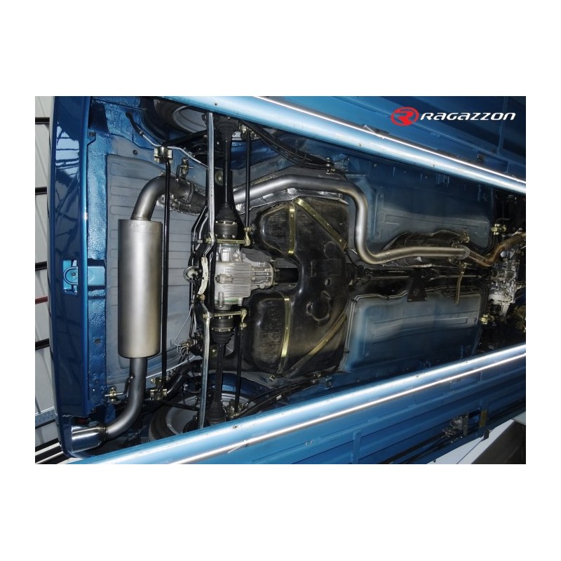 Tube remplacement cat groupe n en inox + Tube intermédiaire en inox 