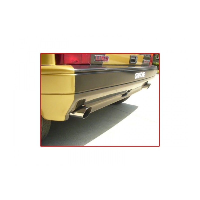 Tube antérieur en inox avec flexible