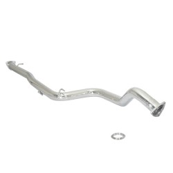 Tube intermédiaire groupe A sans silencieux en inox
 Ligne avec diamètre majoré 70 mm