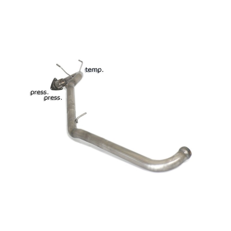 Tube remplacement filtre à particules groupe n en inox     
 
 Reprogrammation des modules électroniques nécessaire
