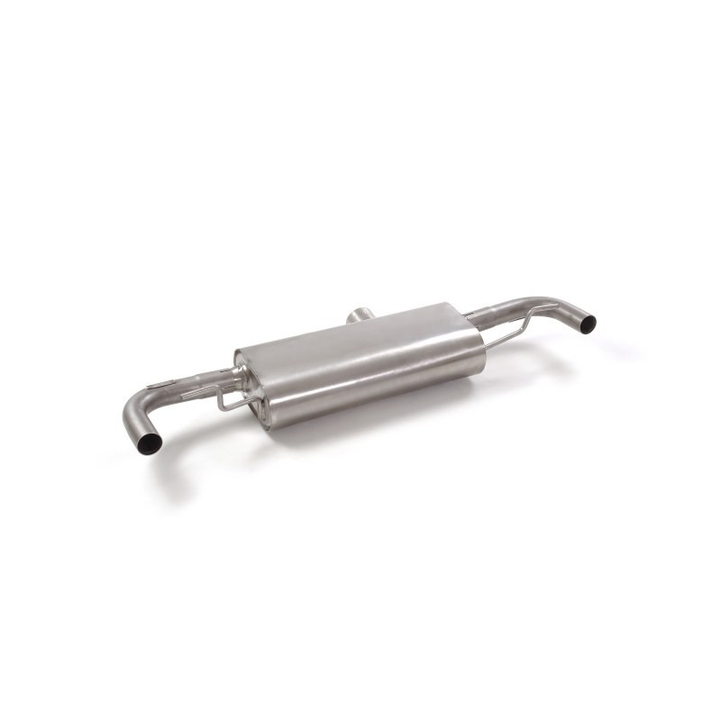 Silencieux arrière en inox
 Ligne avec diamètre majoré 70 mm