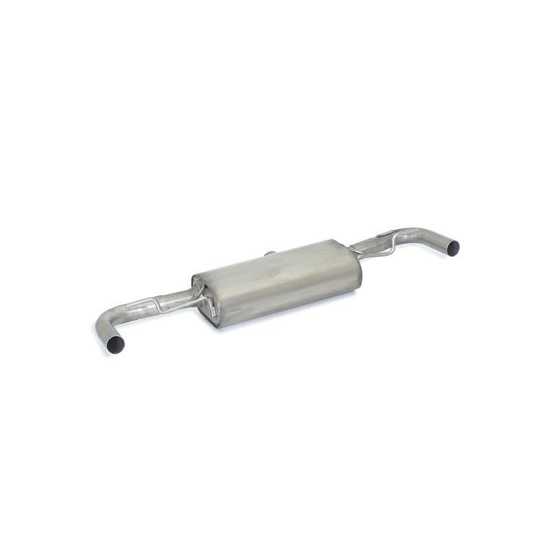 Silencieux arrière en inox