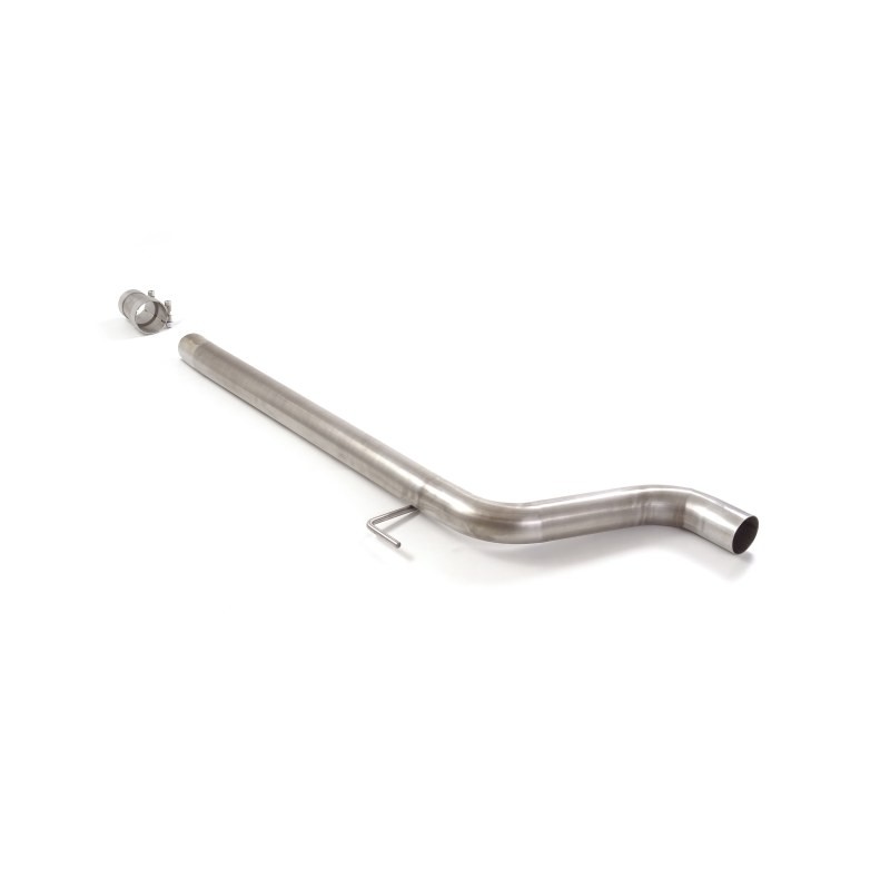 Tube intermédiaire groupe n sans silencieux en inox  
 Ligne avec diamètre majoré 70 mm