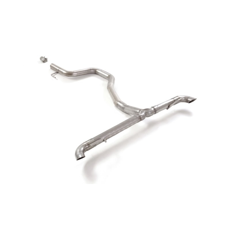 Tubes arrières duplex en inox pour sortie esthétiques originaux