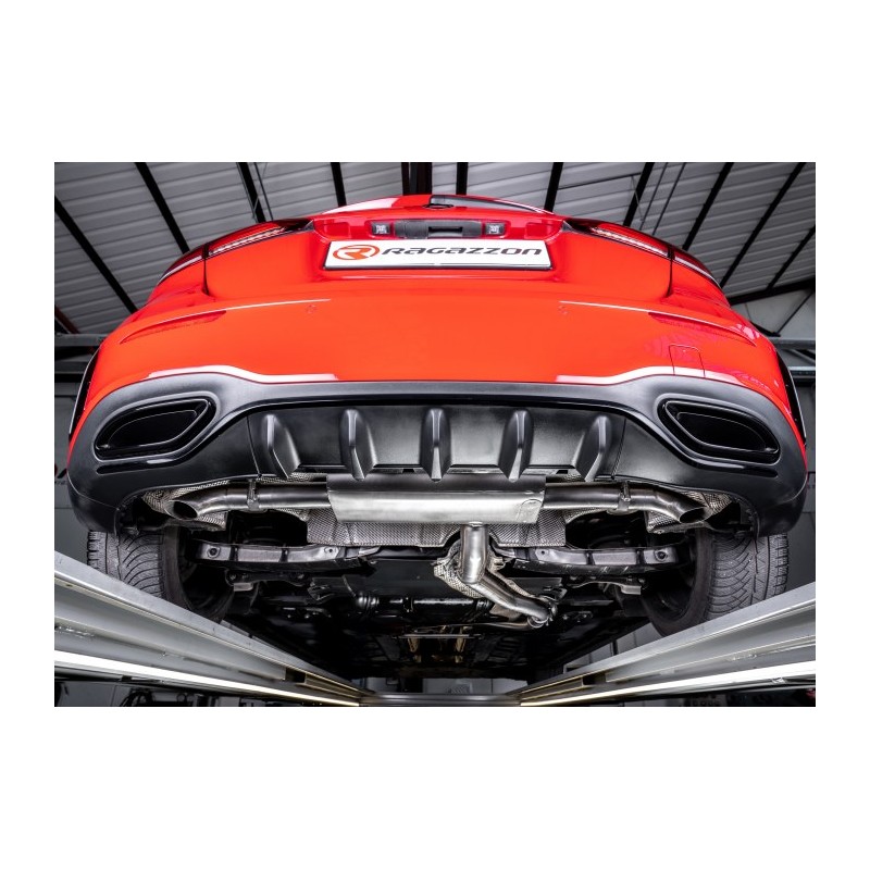 Tubes arrières duplex en inox pour sortie esthétiques originaux