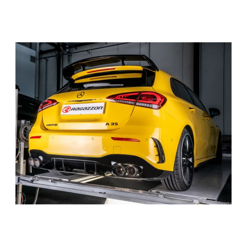 Tube remplacement cat groupe n en inox   
 Ligne avec diamètre majoré 76 mm
 Reprogrammation des modules électroniques nécess.