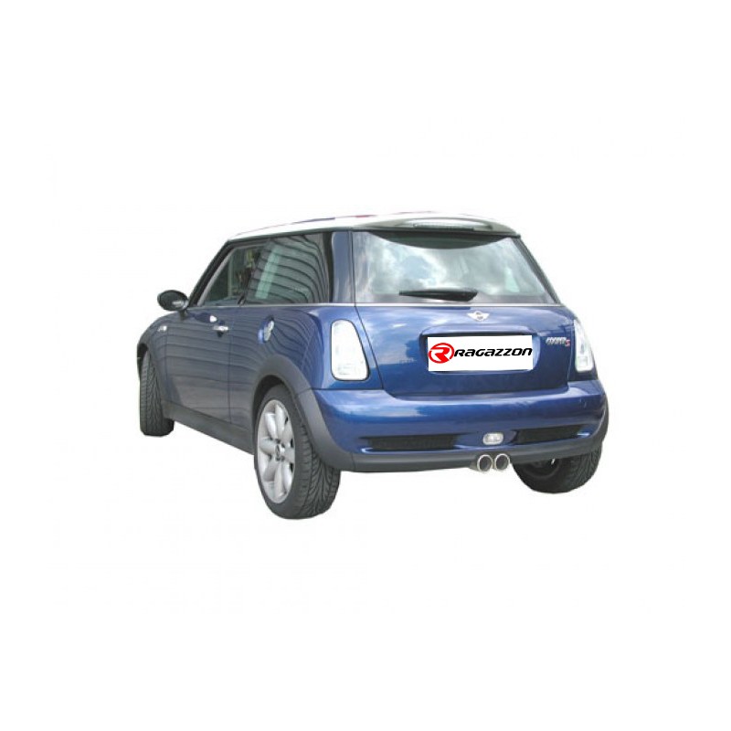 Tube intermédiaire sans silencieux en inox